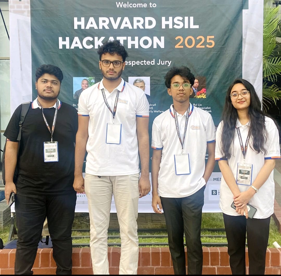 Md Sifat Bin Jibon - Blockchain Developer in Bangladesh - Harvard HSTL Hackathon 2025 Achievement Certificate